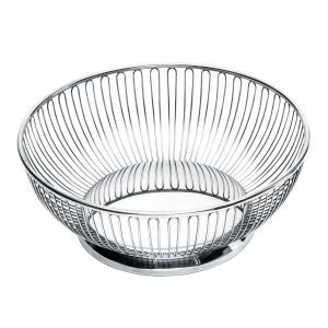 Alessi - 826, corbeille à fil, ronde, Ø 24,5 cm