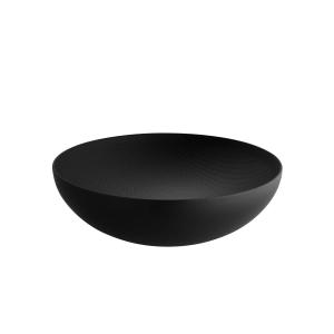 Alessi - Bol à double paroi, ø 25 x h 7.3 cm, noir avec déc…