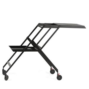 Alessi - Plico Chariot de service, noir