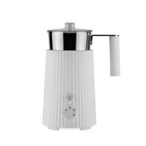 Alessi - Plissé Mousseur à lait, 0,35 l, blanc