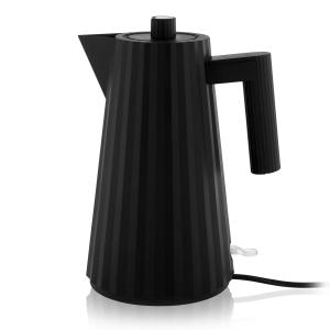 Alessi - Chauffe-eau Plissé 1,7 l, noir
