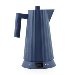 Alessi - Plissé Bouilloire à température réglable 1,7 l, bl…