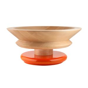 Alessi - Bol Twergi, Ø 30 cm, bois de tilleul naturel / ora…