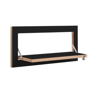 Ambivalenz - Fläpps Étagère, 1 étagère, 60 x 27 cm, noir…
