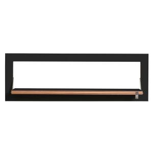 Ambivalenz - Fläpps Étagère, 1 étagère, 80 x 27 cm, noir…