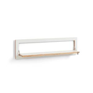 Ambivalenz - Fläpps Étagère, 1 étagère, 100 x 27 cm, blanc…