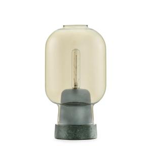 Normann Copenhagen - Amp lampe de table, marbre vert / or