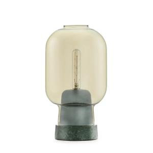 Normann Copenhagen - Amp lampe de table, marbre vert / or