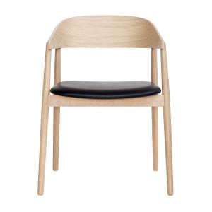Andersen Furniture - AC2 Chaise, chêne blanc pigmenté / cui…