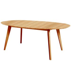 Andersen Furniture - DK10 Table à rallonge ovale, chêne hui…