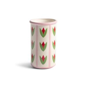& klevering - Patch Vase, Tulipe, Ø 11,5 x 19,5 cm, multico…