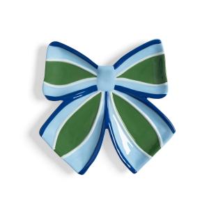 & klevering - Ribbon Coupe décorative, 22 x 22 cm, bleu / v…