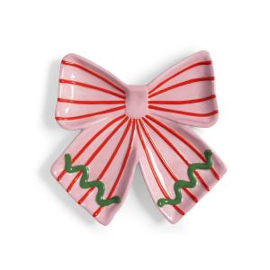 & klevering - Ribbon Coupe décorative, 22 x 22 cm, rose / r…