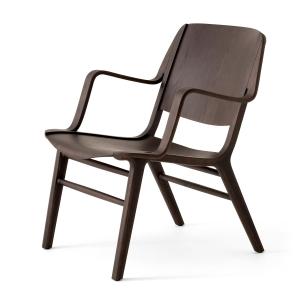 & Tradition - AX Lounge Chair avec accoudoirs HM11, chêne t…