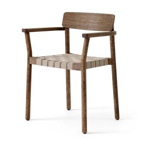 & Tradition - Betty TK9 Chaise avec accoudoirs, chêne fumé…