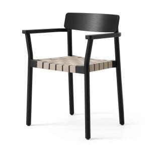 & Tradition - Betty TK9 Chaise avec accoudoirs, chêne noir…