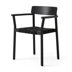 & Tradition - Betty TK9 Chaise avec accoudoirs, chêne noir…