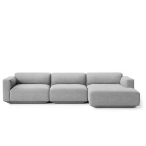 & Tradition - Develius Canapé d'angle, configuration F, gri…