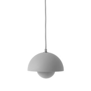 & Tradition - FlowerPot Lampe suspendue VP10, gris clair mat
