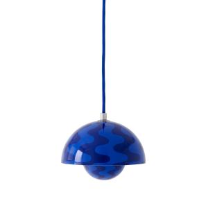 & Tradition - FlowerPot Lampe suspendue VP10, bleu cobalt /…