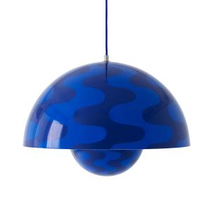 & Tradition - FlowerPot Suspension VP2, bleu cobalt / bleu…