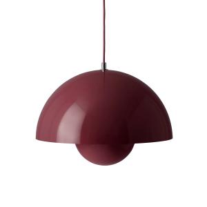 & Tradition - FlowerPot Lampe suspendue VP7, prune foncée