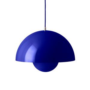 & Tradition - FlowerPot Lampe suspendue VP7, bleu cobalt