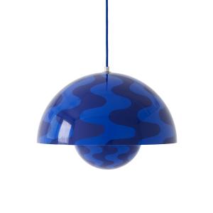 & Tradition - FlowerPot Lampe suspendue VP7, bleu cobalt /…