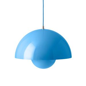 & Tradition - FlowerPot Lampe suspendue VP7, swim bleu