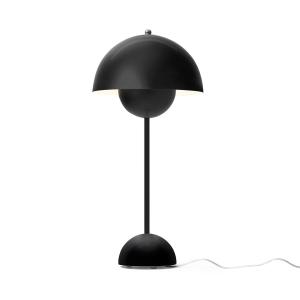 & Tradition - FlowerPot lampe de table VP3, noir mat