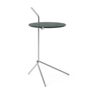 & Tradition - Halten Side Table SH9, Verde Guatemala / acie…