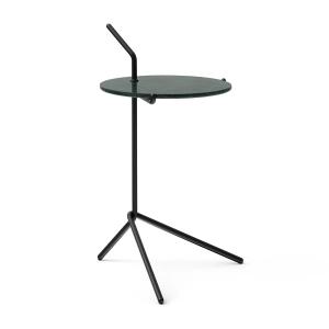 & Tradition - Halten Side Table SH9, Verde Guatemala / noir…
