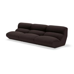 & Tradition - Hi Lo Canapé 3 places, configuration C, marro…