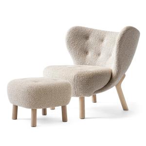 & Tradition - Little Petra VB1, Incl. Pouf ATD1, Chêne huil…