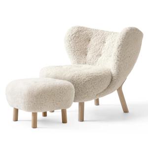 & Tradition - Little Petra VB1, Incl. Pouf ATD1, chêne huil…