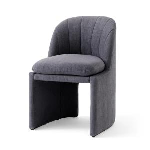 & Tradition - Loafer SC106 Dining Chair, gris (Tissu Kvadra…