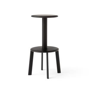 & Tradition - Tabouret de bar Massif AV40, chêne teinté fon…