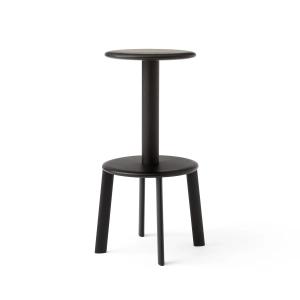 & Tradition - Tabouret de bar Massif AV40, chêne teinté fon…