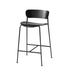 & tradition - Pavilion Tabouret de bar AV7, H 85 cm, noir /…