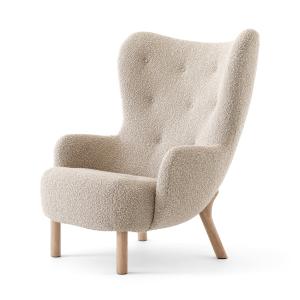 & Tradition - Petra Lounge Chair VB3, High Back, Chêne huil…