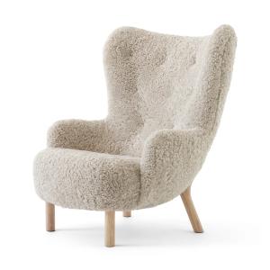 & Tradition - Petra Lounge Chair VB3, High Back, chêne huil…