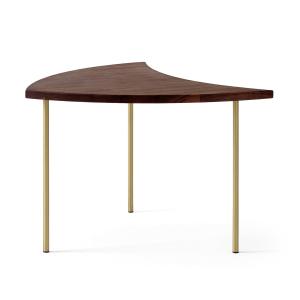 & Tradition - Pinwheel HM7 Table d'appoint, laiton / noyer