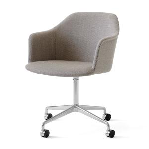 & Tradition - Rely HW50 Fauteuil à roulettes, aluminium pol…