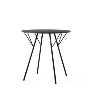 & Tradition - RFH Terrace Table RD5, Ø 75 cm, noir