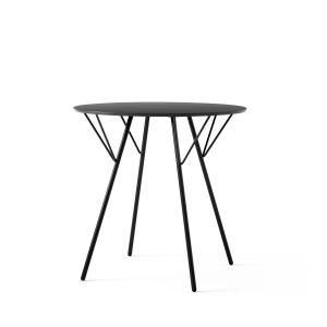 & Tradition - RFH Terrace Table RD5, Ø 75 cm, noir