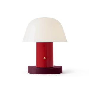& Tradition - Setago JH27 Lampe de table à accu (LED), maro…