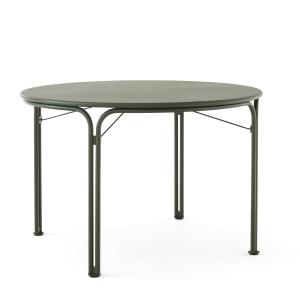 & Tradition - Thorvald SC98 Table de jardin, Ø 115 cm, bron…