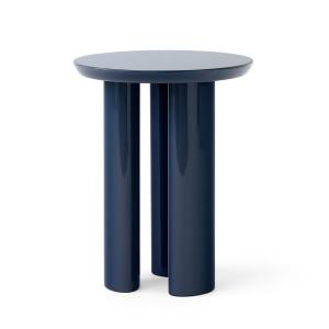 & Tradition - Tung Table JA3, Ø 38 x 48 cm, acier bleu