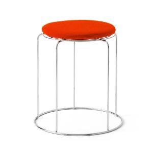 & Tradition - Wire Tabouret avec assise VP11, acier inoxyda…