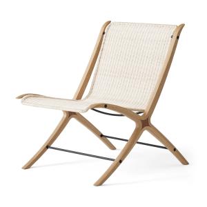 & Tradition - X HM10 Lounge Chair, chêne laqué